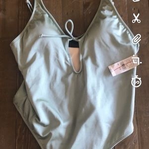 Brand new women’s one piece mint swimsuit